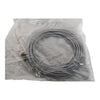 NEW Automation Direct CD12M-0B-070-A1 connection cable, M12 axial female to pigtail, 4-pole, PVC jacket, gray, 22.9ft/7m