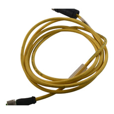 Murrelektronik 7000-12221-0240200 connection cable, M12 axial female to pigtail, 4-pole, PUR/PVC jacket, yellow, 6.5ft/2m