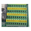 NEW CZH-Labs D-1356 Ver. 1.0 DIN Rail Mount Screw Terminal Block Breakout Module Board