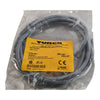 NEW Turck WK 4.5T-2 U2476-6 Cordset, Right-Angle M12 Female to Cut-end, Gray, 5 cond, 2 meters, PVC