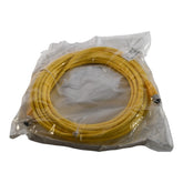 NEW Mencom MDCP-8MFP-10M Cable, MDC, Shielded, 8 Pole, Male/Female, 10M, 2A, Yellow