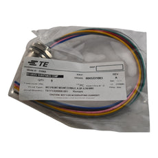 NEW TE Connectivity T4171320008-001 Circular Metric Connectors M12 A-code 0.2m Wire 8P Front MNT Female