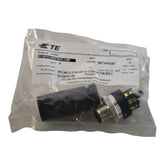 NEW TE Connectivity T4111002081-000 8 Position Circular Connector Receptacle, Male Pins Screw