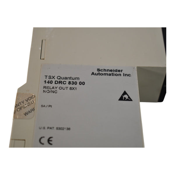 Discrete Relay Output Module Schneider Electric 140DRC83000 relay discrete output module Modicon Qu ...