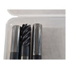 Lot of 3 NEW .375'' x .045R Carbide End Mill 6FL 2-1/2'' OAL