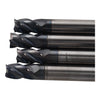 Lot of 4 NEW .3125'' Carbide End Mills 4FL 2-1/2'' OAL