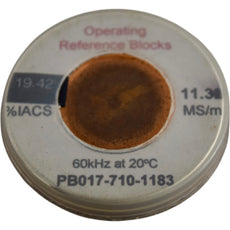 Hocking Operating Reference Block Conductivity Block 19.42%IACS 60KHz at 20DEG C PB017-710-1183