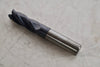 NEW HTC Tool 120-4375 Solid Carbide End Mill, 3/8 '' Dia, 7/8'' Flute Length, 2-1/2'' OAL