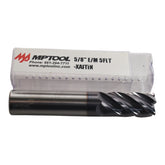 NEW MP Tool 5/8'' Carbide End Mill 5FL XAITIN 3-1/2'' OAL