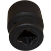 Sonic 33524 Impact socket 1/2'' 6-point 24mm