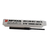 NEW MP Tool .093'' Carbide End Mill 4FL .900 LOC 3/16'' Shank XAITIN 2-1/2'' OAL