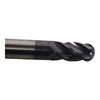 NEW MP Tool 1/2'' Carbide Ball End Mill 4FL AITIN 3'' OAL