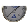 NEW Anderson-Negele EM071010041011A0000 GAUGE 1.5'' TC BOTTOM MOUNT 0-100 PSI 3.5'' DIAL STANDARD REZERO