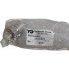 NEW Flodraulic Group 2404-04-08-SS Straight Stainless Steel Rigid Adapter, 7/16-20 (-04) Male JIC