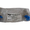 Pack of 2 NEW Flodraulic 2404-06-08-SS Straight SS Rigid Adapter, 9/16-18 (-06) Male JIC