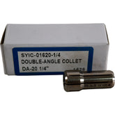 NEW SYIC 01620 1/4'' Double Angle Collet DA-20