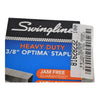 NEW Swingline 35550 Optima High Capacity Staples, 0.38 Leg Length, 2500/Box