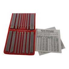 Pee-Dee Thread Measuring Wires Gages Made Fisher Machine Co. 60 deg. Metric Threads