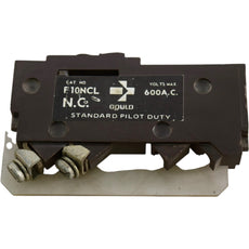 GOULD F10NCL Auxiliary Interlock Contact 600 VAC MAX Standard Pilot Duty