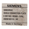 Siemens 6SN1162-0EA00-0JA0 simodrive shield connection plate
