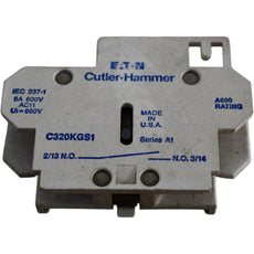 EATON Cutler-Hammer C320KGS1 Side Mount Auxiliary Contact