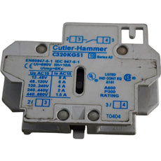 Eaton Cutler-Hammer C320KGS1 Side Mount Auxiliary Contact