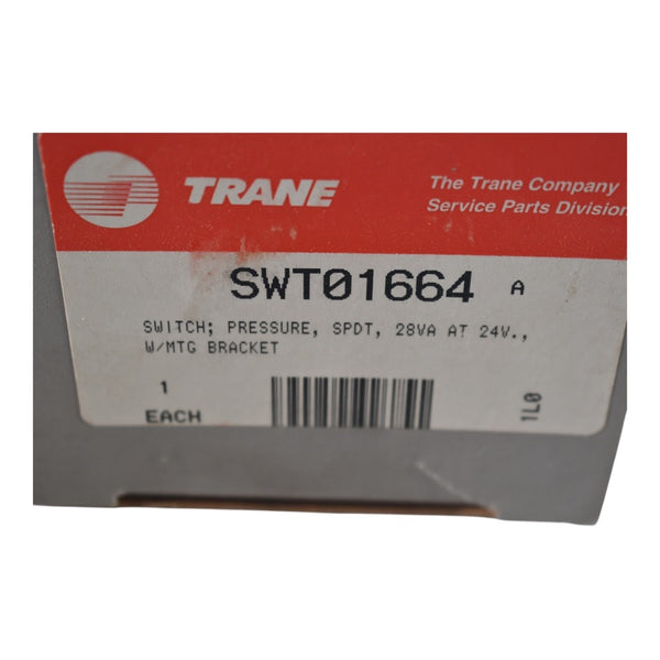 NEW Trane SWT01664 Pressure Switch SPDT 28VA At 24V w/ Bracket – VB ...