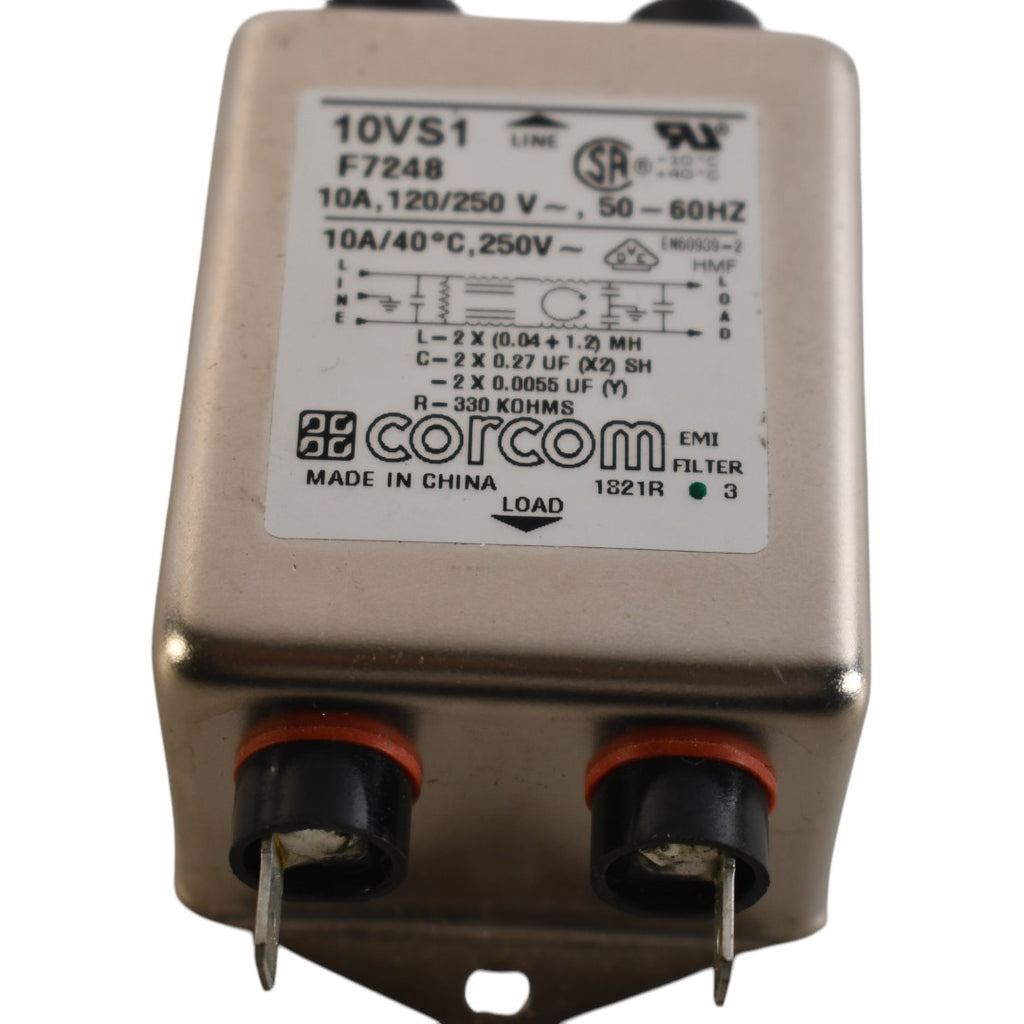 NEW TE Connectivity Corcom 10VS1 Single Phase EMC/EMI Line Filter – VB ...
