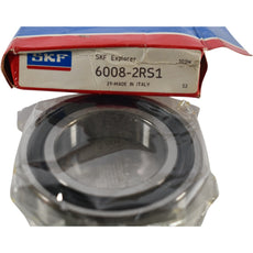 NEW SKF 6008-2RS1 Deep Groove Ball Bearing, Double Sealed 40mm Bore , 68mm OD, 15mm Width
