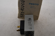 NEW Festo PEV-1/4-B Pressure Switch, 1 to 12 bar, G1/4., 125VDC, 250 VAC, IP65, PEV Series 10773