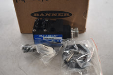 NEW Banner Engineering SMW915FQD Glass Fiber Optic Sensor, 12-28 VAC/VDC, SPST Relay