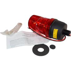 NEW Strobe Light General Signaling 2ERP1 Red Warning Strobe Light 12-80VDC