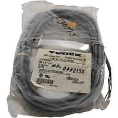 NEW TURCK RK 4.4T-4 4 Meter Length, 4 Wire, CORDSET, M12 EUROFAST, U2173