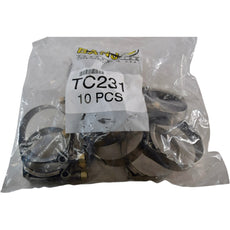 Pack of 10 NEW Banjo TC231 Hose Clamps 2''