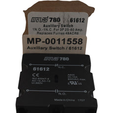 NEW Mars 61612 1 N/O - 1 N/C Auxiliary Switch (30-60 Amp)