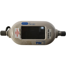 TSI 4043 Rev. F Mass Flow Meter 0-200 L/min. Calibration: Air, O2, N2. Connections: 1/2 inch tube.