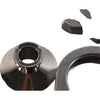Lot of 3 Stainless Steel Sanitary Parts Fittings Clamps