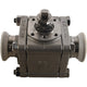 NEW SVF SB76666ATTR0015 Ball Valve Cleanflow SB7 316L Stainless Steel 1-1/2 Inch Clamp x Clamp 3 Piece BPE 20RA