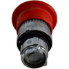 Red Emergency Push Pull Switch Head 1-9/16'' Head