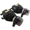 2x ITT A209 3/4'' .75-316L-RA15MAX-CWP150 Pneumatic Actuator Diaphragm Valve w/ Proximity Switch