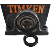 NEW Timken RAO2 3/16 Pillow Block Ball Bearing Unit - 2-Bolt Base, 2-3/16 in Bore, Cast Iron