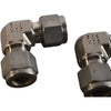 Lot of 5 NEW Swagelok 316-VD3 90 Deg Fittings 0.375'' 3/8''