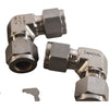 Lot of 5 NEW Swagelok 316-VD3 90 Deg Fittings 0.375'' 3/8''