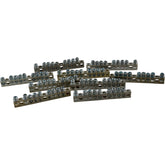 Lot of 9 CMC 4-14 CU9AL Ground Bar Terminals
