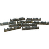 Lot of 9 CMC 4-14 CU9AL Ground Bar Terminals