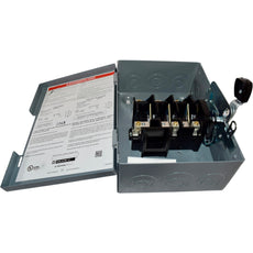 NEW Square D DU321 General Duty Safety Switch Type 1 30A 240VAC