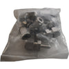 LARGE Lot of NEW Swagelok Fittings 3/8'' Straight, 90 deg. SS