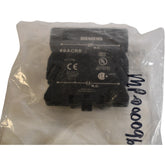 NEW Siemens Furnas 49ACR6 Auxiliary Contact,1NO+1NC, 30-60A Definite Purpose Contactor, Snap-On/Side Mount