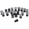 Pack of 20 NEW Parker 4 PNTX-S Triple-Lok 37� Flare JIC Tube Fitting