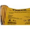 NEW Turck PSG 3M-10 U0135-5 Cordset, M8 Male to Cut-end, Yellow, 3 cond., 10 meters, PVC